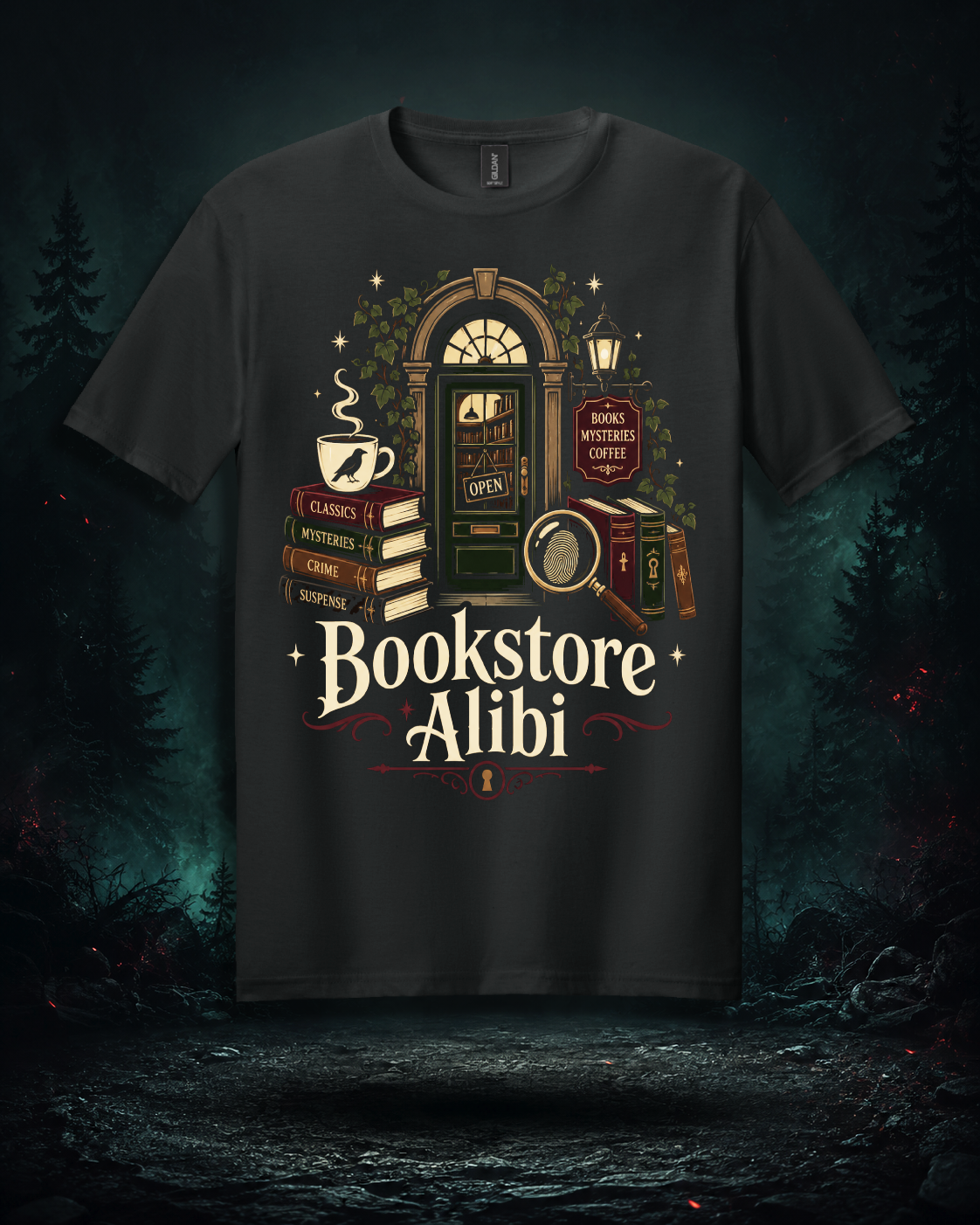 Bookstore Alibi T-Shirt