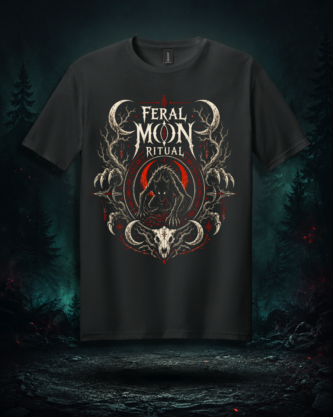 Feral Moon T-Shirt