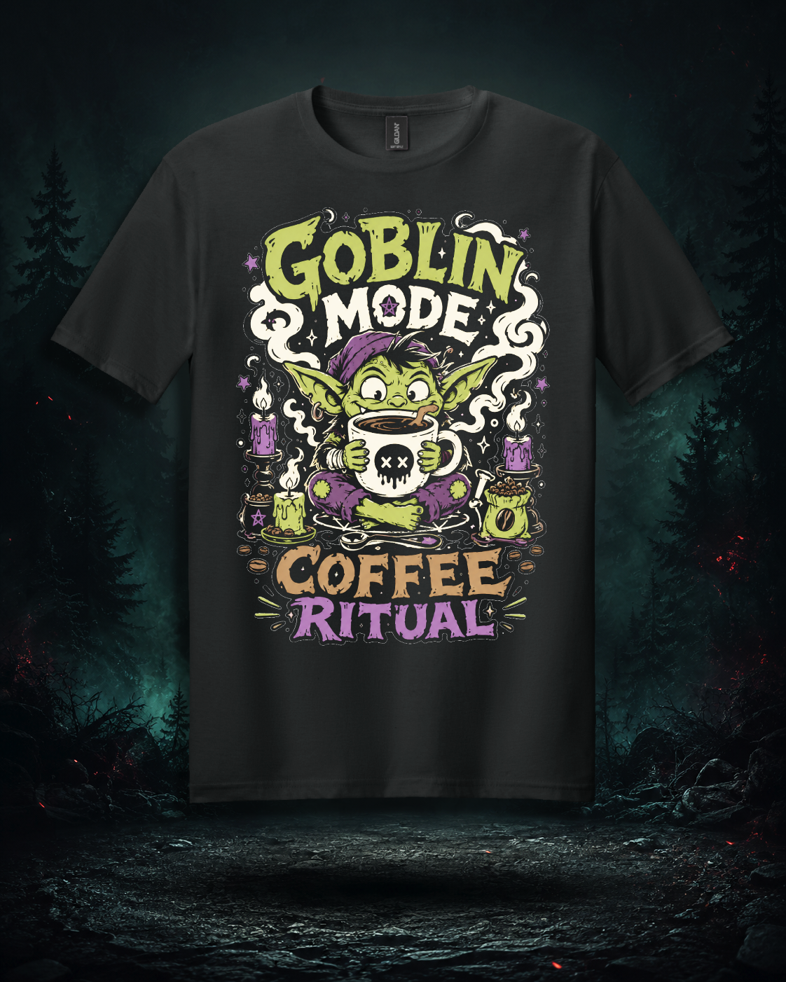 Goblin Mode Coffee Ritual T-Shirt